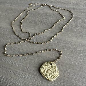 Julio Gold Coin Necklace